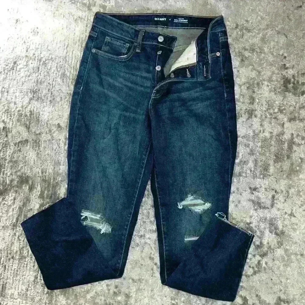 Old Navy High-Rise O.G. Straight Jeans